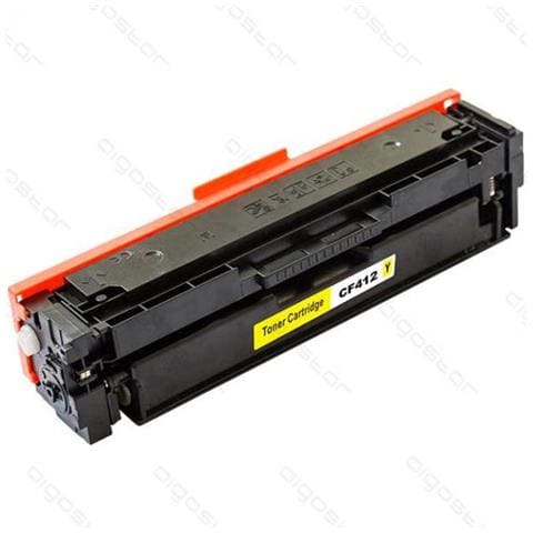 TONER - Cf412x Giallo *serie Eco* Alta Capacita' Per Hp Pro M452nw M452dn M477fnw M477fdn Capacita' 5.000 Pagine - Foto 1