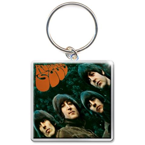 Beatles (the) : Rubber Soul Album (portachiavi Metallo)  - Foto 1