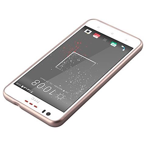 Custodia Compatibile Con Htc 10 Lifestyle / Desire 825 In Oro Rosa Metallico - Coperchio Protettivo In Silicone Tpu Flessibile - Foto 2