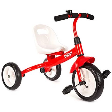 Bopster Europe - Boppi Triciclo A Pedali Bambini - Rosso - ePRICE