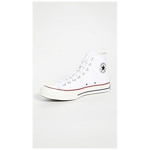 Converse Taylor Chuck 70 Hi, Scarpe Da Ginnastica Basse Unisex-adulto, Multicolore (bianco / garnet / egret 102), 42.5 Eu - Foto 5