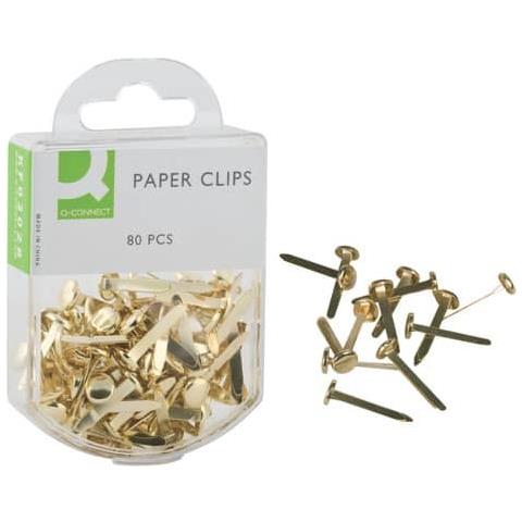 Fermacampioni Ottonati Nr. 3 Da 17 Mm Conf. Da 80 - Kf02028 - Foto 1