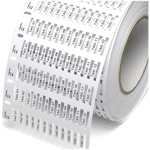 Targh. tpm-roll Biconica Bianca 4x15mm. Rot. - 44092b - Foto 1