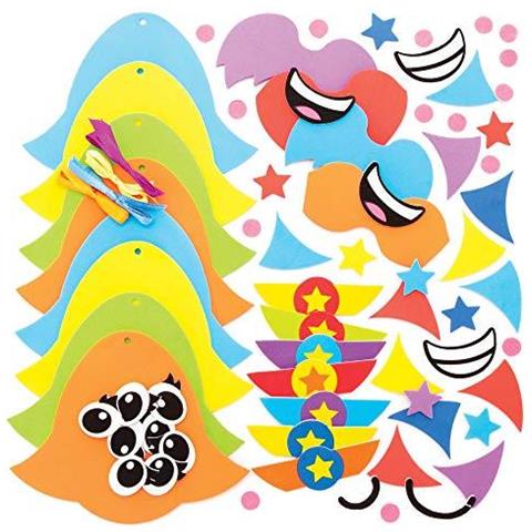 At461 Heroes Uovo Di Pasqua Ornament Kit - Confezione Da 8 Progettare Il Proprio Supereroe Easter Egg Ornamenti Mix Match Craft Set - Foto 4