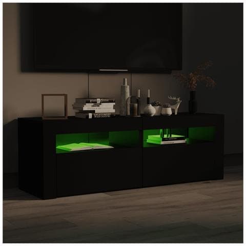 Mobile Porta TV con Luci LED Nero 120x35x40 cm - Foto 10