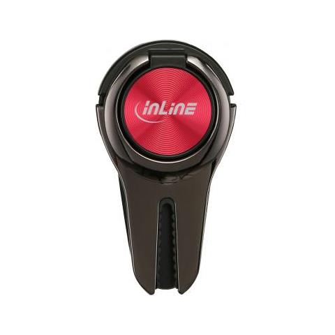 Smartclip 3in1 - Kfz-halterung / fingerhalter / standfu - Rot (55266r) - Foto 3
