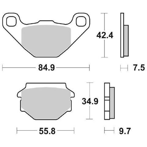 Pastiglie Freno 118hf - Foto 1