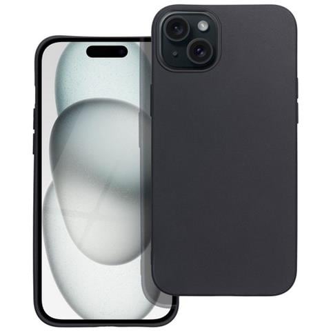Custodia Tpu Silicone Cover Case Per Apple Iphone 15 Black - Foto 1