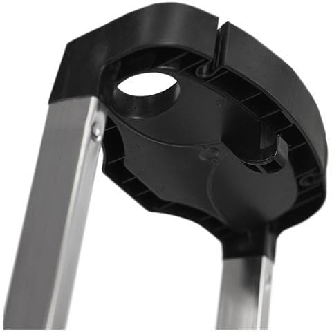 Scala Pieghevole A 3 Scalini Krause 126313 Argentato Alluminio - Foto 2