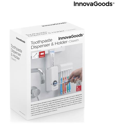 Dispenser Di Dentifricio Con Portaspazzolino Diseeth - Foto 2