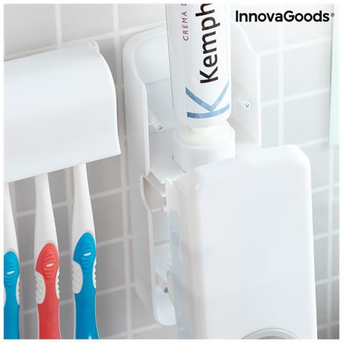 Dispenser Di Dentifricio Con Portaspazzolino Diseeth - Foto 7