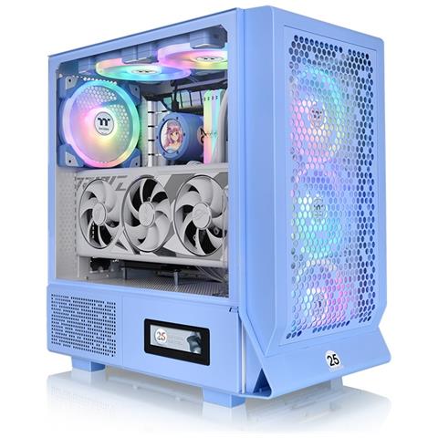 Ceres 330 TG Midi Tower Blu - Foto 1