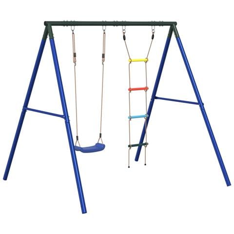 Set Gioco Da Esterno Con Altalena E Scala - Foto 1