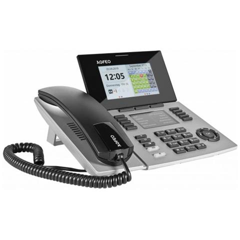 Agfeo St 56 Telefono Ip Argento Lcd - Foto 1