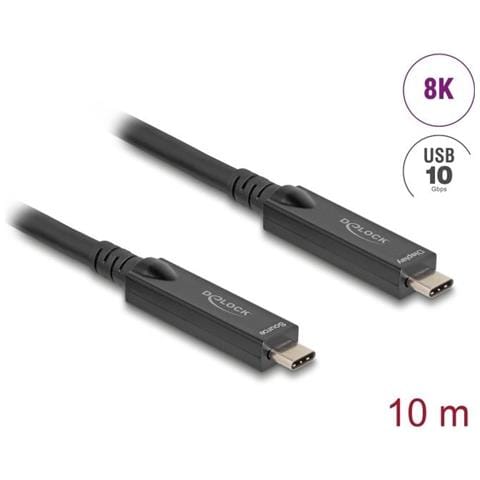 Aktives Optisches Usb-c 8k Video+ Daten+ Pd Kabel 10 M (84257) - Foto 1