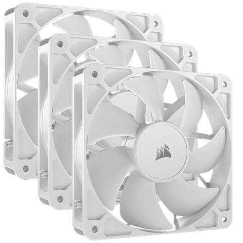 RS120 Case per computer Ventilatore 12 cm Bianco 3 pz - Foto 1