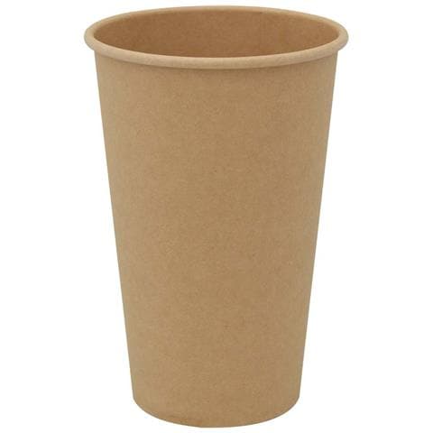 Bicchieri Da Caffè In Carta 1000 Pz 16oz 400ml Marrone - Foto 2
