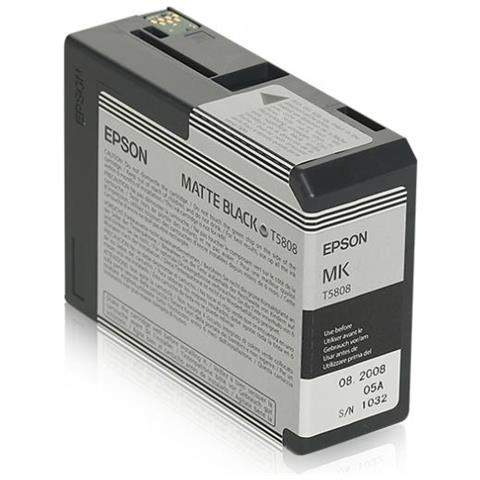 T58080n Cartuccia D'inchiostro 1 Pz Originale Nero Opaco - Foto 1