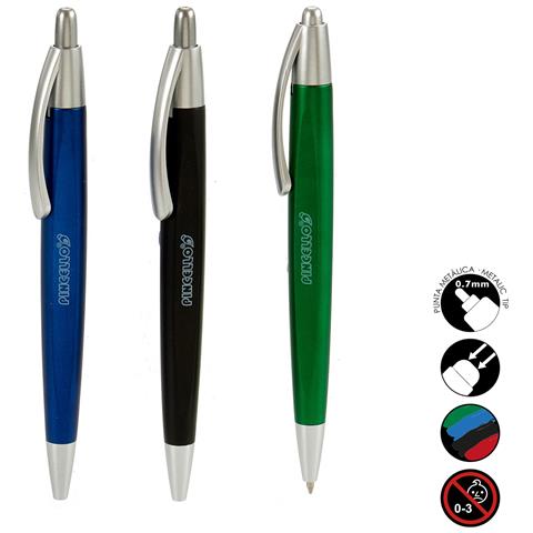 Set Di 3 Penne Clip In Metal Di 3 Colori - Foto 1