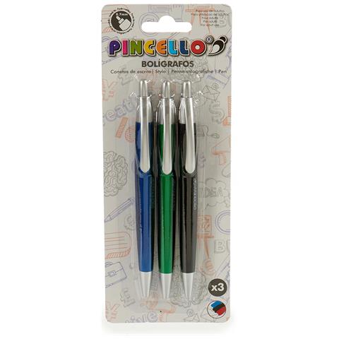 Set Di 3 Penne Clip In Metal Di 3 Colori - Foto 2
