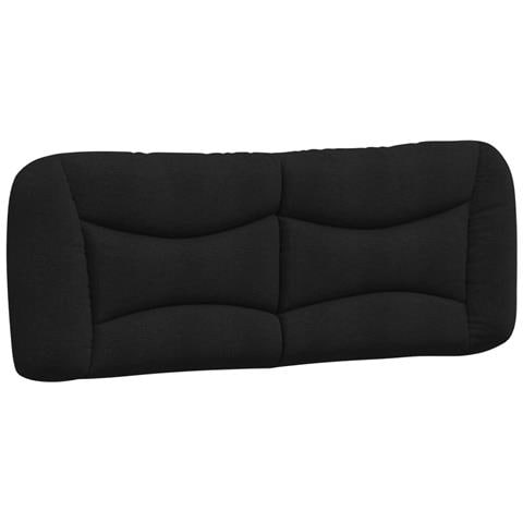 Lusso Casadino -  Cuscino Testiera Hvar Nero 140 Cm In Tessuto - Foto 1