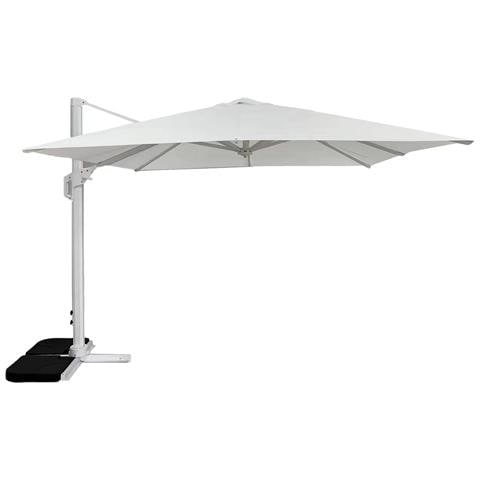 Drax - Ombrellone 4x4 M Con Palo Laterale E Telo In Nylon - Foto 1