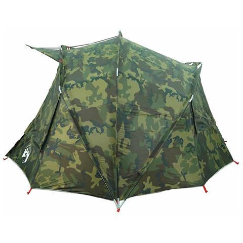 Tenda da Pesca per 5 Persone Mimetica Impermeabile - Foto 8