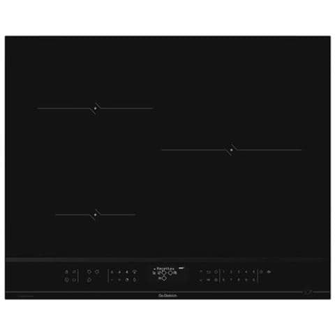 Piano Cottura A Induzione Da 65 Cm Con 3 Fuochi, 7400 W, Nero - Dtri432b - Foto 1
