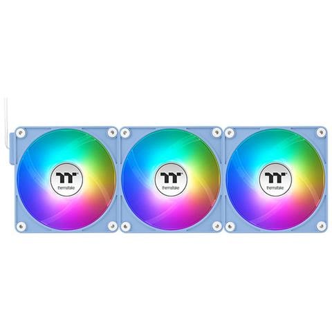 CL-F196-PL12BU-A sistema di raffreddamento per computer Case per computer Ventilatore 12 cm Blu 3 pz - Foto 6