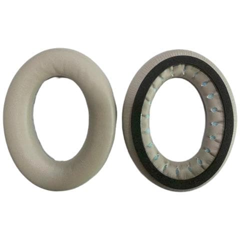 Cuscinetti Di Ricambio In Pelle Proteica Dorata Per Cuffie Bose Quietcomfort 45 (qc45) /quietcomfort Se (qc Se) - Foto 1