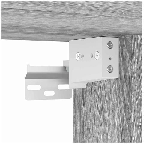 Armadio pensile Riga Grigio Sonoma 20 x 29,5 x 100 cm - Foto 9