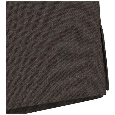 Sedie da pranzo 2 pcs Grigio scuro 57 x 67 x 98 cm Tela - Foto 9