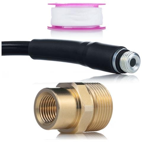 Tubo Alta Pressione 35m Per Pulizia Fognature - Compatibile Con Idropulitrici Kärcher, Kranzle | Filettatura M22, 160 Bar, 60°c - Foto 8