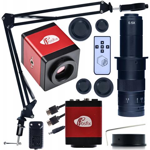 Set Camera Microscopica Draco Pro Kmdrp-hdmi-vga Con Braccio Regolabile E Obiettivo 180x | Alta Qualità, Precisione, Versatilità - Foto 1