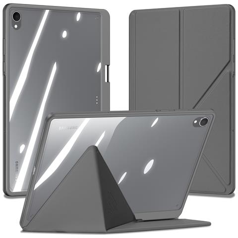 Cover per Galaxy Tab S11 - TPU+PC+Pelle /PU, Trasparente - Foto 2
