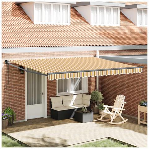Tenda Retrattile Multicolore 450 × 300 cm - Foto 2
