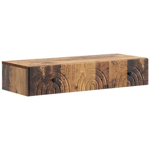 Tavolino da Parete Laterale Legno antico 87,5 x 34,5 x 17 cm - Foto 1
