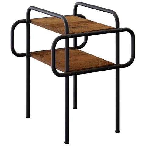 Tavolino da salotto Legno antico 40 x 40 x 51 cm - Foto 1