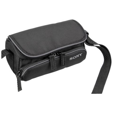 Custodia Morbida per Fotocamere LCS-U5 in Nailon e Tessuto Morbida Nero 7277A001 - Foto 5