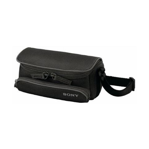 Custodia Morbida per Fotocamere LCS-U5 in Nailon e Tessuto Morbida Nero 7277A001 - Foto 2