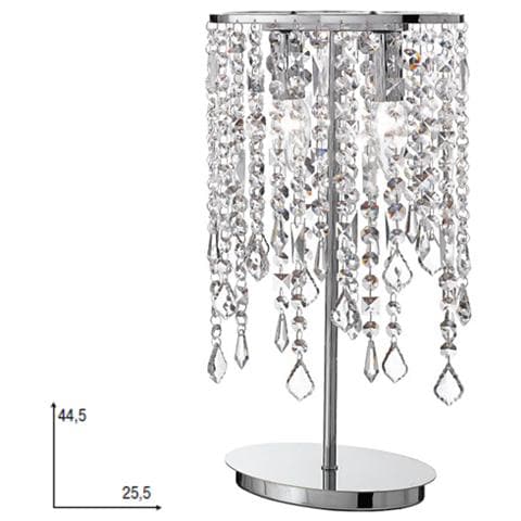 Lampada da tavolo lume moderno per arredo interno 44x25 - Foto 2