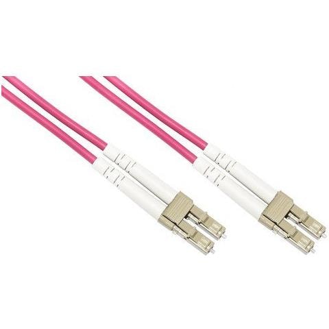 Cavo Fibra Ottica Lc A Lc Multimode Duplex Om4 50/125 Mt. 15 - Foto 1