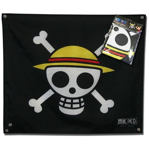 One Piece - Skull Luffy (Bandiera 50X60 Cm) - Foto 1