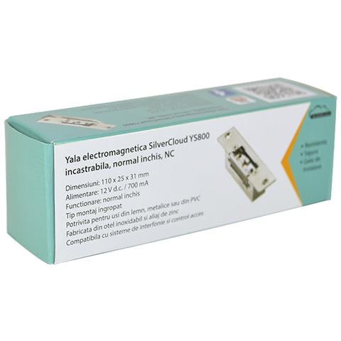 Serratura Elettrico Ys800 Fail Secure No, Grigio - Foto 2