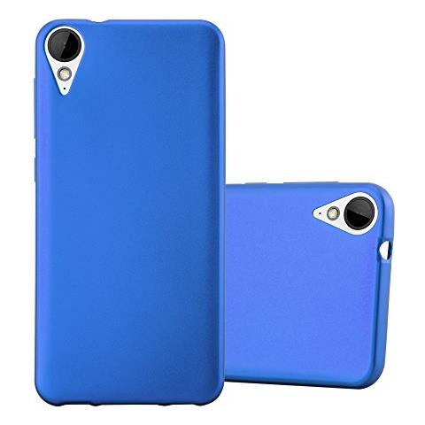 Custodia Compatibile Con Htc 10 Lifestyle / Desire 825 In Blu Metallico - Coperchio Protettivo In Silicone Tpu Flessibile - Foto 1
