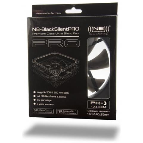Blacksilentpro Pk-3 (schwarz / schwarz (hochglanz)) (l-pk3r)  - Foto 1