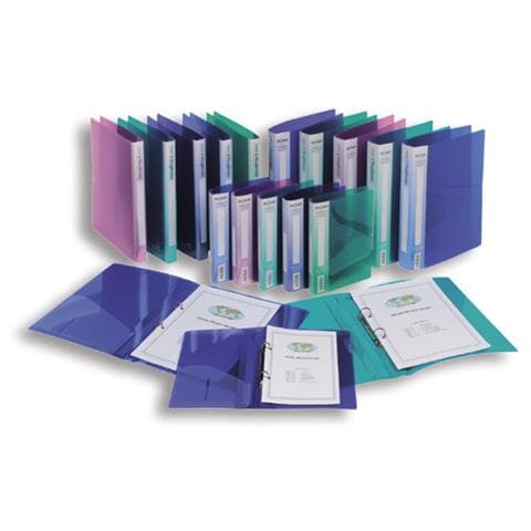 RingBinder 2-Ring, Classic Clear, 25mm capacity, Trasparente - Foto 1