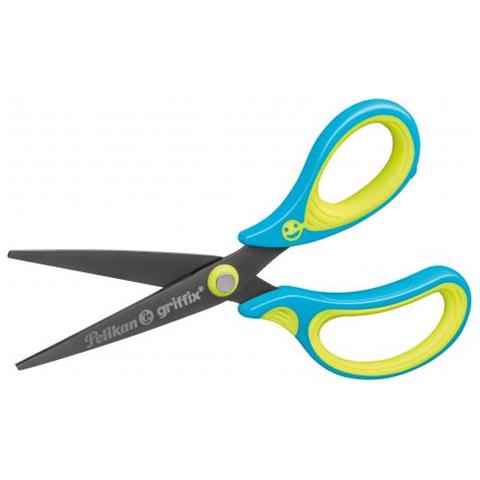 810272 forbici da cancelleria Taglio a zig zag Blu, Lime - Foto 3