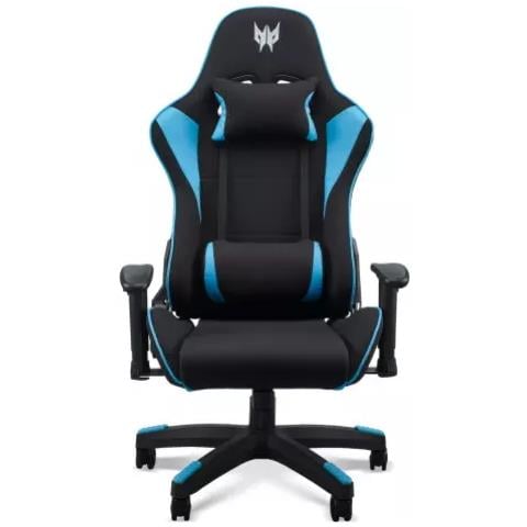 Sedia Gaming Predator Gaming Chair Rift Lite Colore Nero / Azzurro - Foto 1