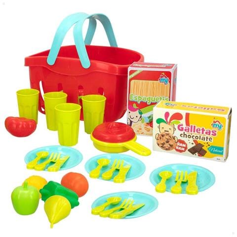 Set Di Alimenti Giocattolo Colorbaby Utensili E Accessori Per La Cucina 33 Pezzi (12 Unità) - Foto 7